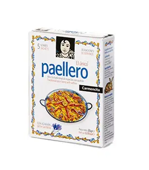 Paellero 20g Safran l'Espagne Original Qualité Supérieure 5 utilise Carmencita 
Paellero 20g Safran l'Espagne Original Qualité Supérieure 5 utilise Carmencita