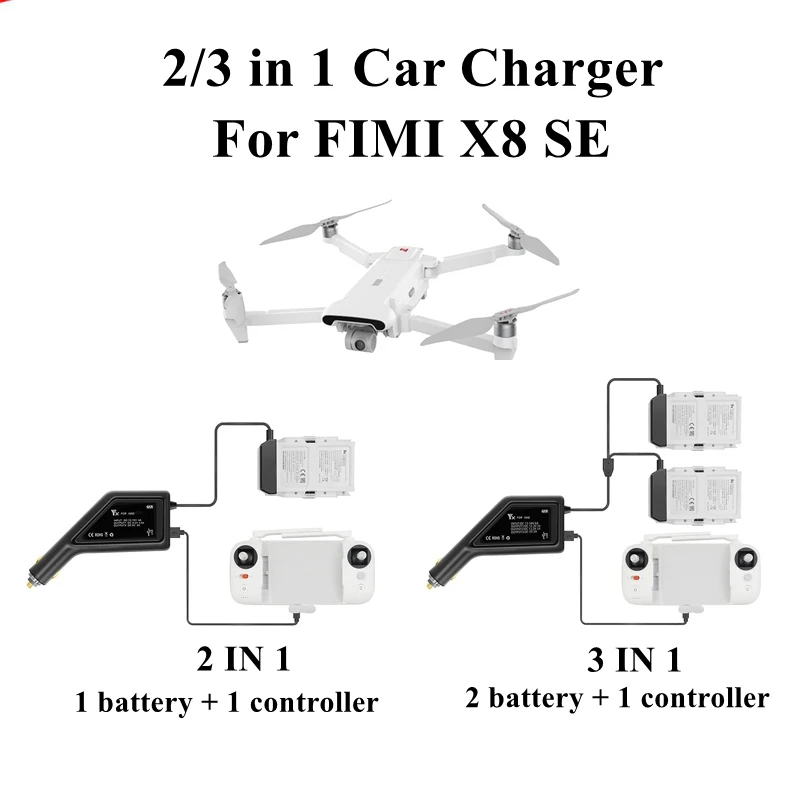 Car Charger Battery Controller Outdoor Fast Car USB Port Charging Same Time Adapter Connector for XIAOMI FIMI X8 SE Accessories
Car Charger Battery Controller Outdoor Fast Car USB Port Charging Same Time Adapter Connector for XIAOMI FIMI X8 SE Accessories