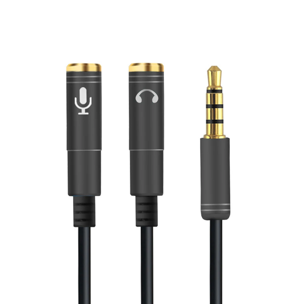 Headphone Splitter Adapter 3.5mm Male to Audio Microphone Splitter Cable for PS4 Controller Xbox One Laptop Macbook
Headphone Splitter Adapter 3.5mm Male to Audio Microphone Splitter Cable for PS4 Controller Xbox One Laptop Macbook