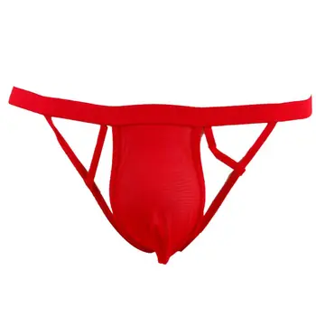 Mens Erotic Low Rise See Through Mesh Bulge Pouch G-String Underwear Hollow Out Strappy Bandage Thong Open Butt Lingerie Panties 
Mens Erotic Low Rise See Through Mesh Bulge Pouch G-String Underwear Hollow Out Strappy Bandage Thong Open Butt Lingerie Panties