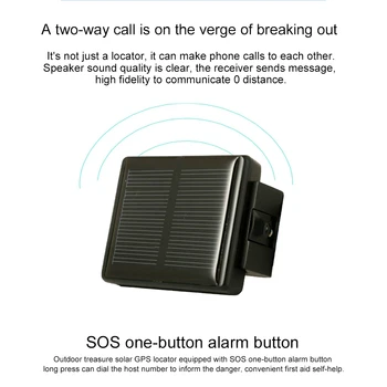 Smart Wireless Anti Lost Finder Tracker Alarm GPS Locator Wireless Positioning Wallet Pet Key Waterproof IP66 Solar Tracker
Smart Wireless Anti Lost Finder Tracker Alarm GPS Locator Wireless Positioning Wallet Pet Key Waterproof IP66 Solar Tracker