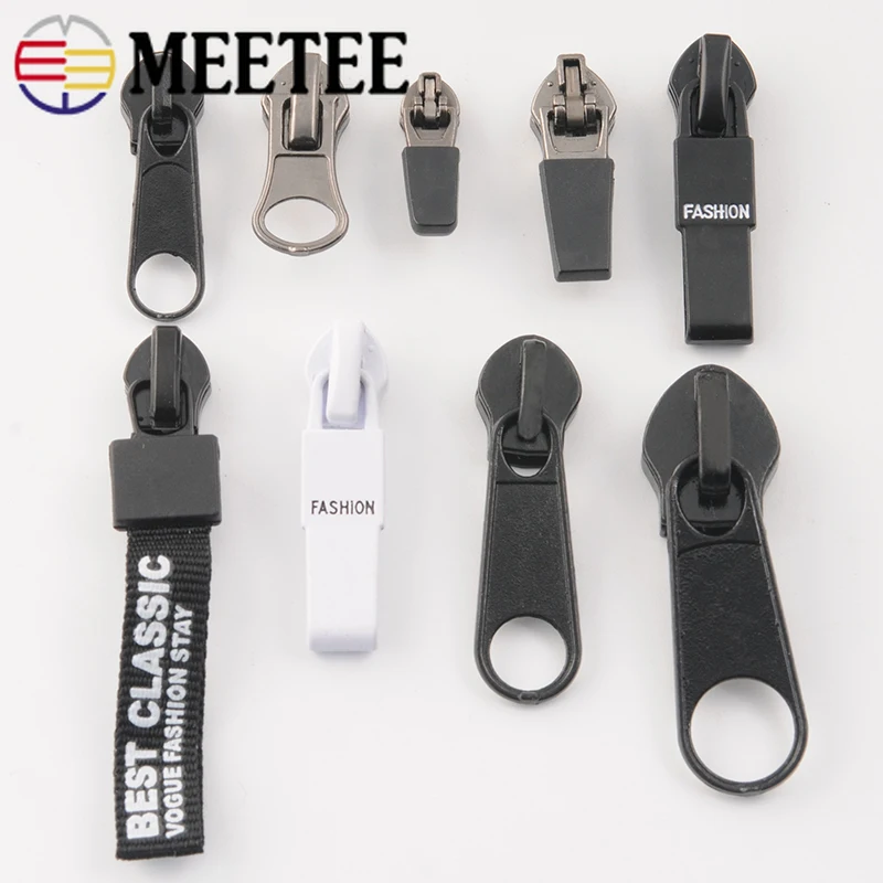 Meetee 10pcs 5# Anti-loading Zipper Sliders for Waterproof Reverse Installation for Invisible Bag Jacket Nylon Coil Zip Puller
Meetee 10pcs 5# Anti-loading Zipper Sliders for Waterproof Reverse Installation for Invisible Bag Jacket Nylon Coil Zip Puller