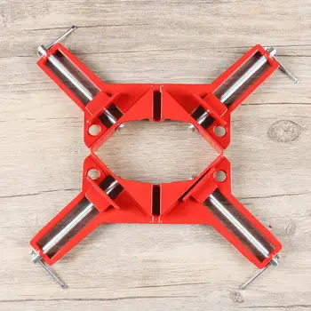 90 Degree Right Angle Clip DIY Photo Frame Fish Aquariums Woodworking Quick Clamp
90 Degree Right Angle Clip DIY Photo Frame Fish Aquariums Woodworking Quick Clamp