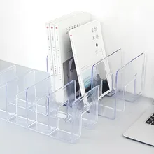 Acrylic Transparent Bookend Desktop Storage Bookshelf Thickened Stain Resistant Shelf Desk Accessories Office Supplies
Acrylic Transparent Bookend Desktop Storage Bookshelf Thickened Stain Resistant Shelf Desk Accessories Office Supplies