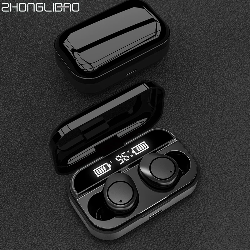 Touch control LED Display TWS Bluetooth Earphone Charging Box IPX7Waterproof Heavy Bass 6D Stereo HiFi Sound Sport Music Headset
Touch control LED Display TWS Bluetooth Earphone Charging Box IPX7Waterproof Heavy Bass 6D Stereo HiFi Sound Sport Music Headset
