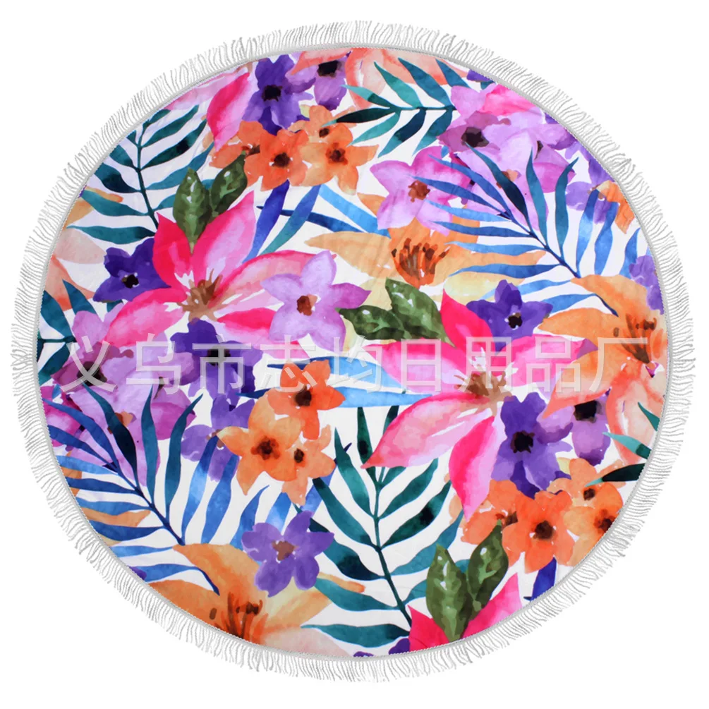 2017 New Style Western Style Activity Printed round Beach Towel Yoga Mat Sun Blocking Shawl Beach Bath Towel
2017 New Style Western Style Activity Printed round Beach Towel Yoga Mat Sun Blocking Shawl Beach Bath Towel