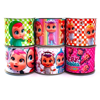 Cartoon Character Ribbon 5 Yards Grosgrain/Satin 25mm/38mm/50mm/75mm for DIY Hair Bows Handmade Materials
Cartoon Character Ribbon 5 Yards Grosgrain/Satin 25mm/38mm/50mm/75mm for DIY Hair Bows Handmade Materials