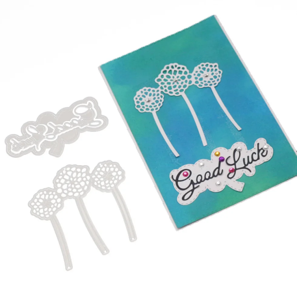 Dandelion Metal Cutting Dies Good Luck Letter Stencils for DIY Scrapbooking Album Stamp Paper Card Embossing New 2020 Die Cut
Dandelion Metal Cutting Dies Good Luck Letter Stencils for DIY Scrapbooking Album Stamp Paper Card Embossing New 2020 Die Cut