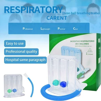 Respiratory Training Device Breathing Exercise Three-ball Spirometry Trainer Pulmonary Function Exercise Surgical Rehabilitation
Respiratory Training Device Breathing Exercise Three-ball Spirometry Trainer Pulmonary Function Exercise Surgical Rehabilitation