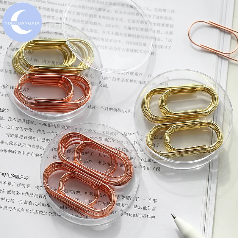 YueGuangXia 20pcs Big Paper Clip Set Metal Paper Clip Bookmark Message Card Notes Page Holder Office Supply Bookmarks Storage
YueGuangXia 20pcs Big Paper Clip Set Metal Paper Clip Bookmark Message Card Notes Page Holder Office Supply Bookmarks Storage
