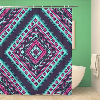Bathroom Shower Curtain Tribal Vintage Ethnic Pattern Navajo Geometric Multicolor Summer Hipster Polyester Fabric Waterproof
Bathroom Shower Curtain Tribal Vintage Ethnic Pattern Navajo Geometric Multicolor Summer Hipster Polyester Fabric Waterproof