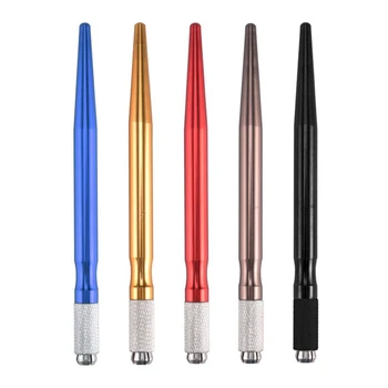 5Pcs Single-Head Tattoo Pen Semi-Permanent Microblading Pen, Permanent Eyebrow Manual Tattoo Pen
5Pcs Single-Head Tattoo Pen Semi-Permanent Microblading Pen, Permanent Eyebrow Manual Tattoo Pen