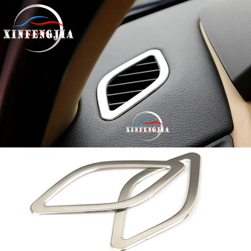 For BMW X1 E84 2010-2015 2X Stainless Dashboard Air Vent Outlet Frame Trim Cover
For BMW X1 E84 2010-2015 2X Stainless Dashboard Air Vent Outlet Frame Trim Cover