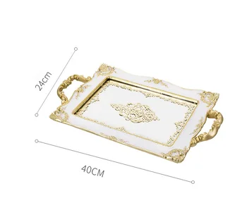 European Style Retro Glass Storage Plates Mirror Printed Bottom Tray Retro Light Luxury Wobble Decoration Jewelry Tray
European Style Retro Glass Storage Plates Mirror Printed Bottom Tray Retro Light Luxury Wobble Decoration Jewelry Tray