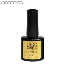 IBCCCNDC бренд 7,3 мл замочить от ногтей лак для ногтей топ + основа под лак Искусство маникюрные инструменты Здоровый Уход за ногтями быстро сохн...(China)