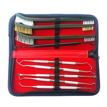 Pack of 9 Brush and Pick Kit Portable Practical Household Tool Wire Brushes Kitchen Cleaning Tools for Mechanical Car Tube A30
Pack of 9 Brush and Pick Kit Portable Practical Household Tool Wire Brushes Kitchen Cleaning Tools for Mechanical Car Tube A30