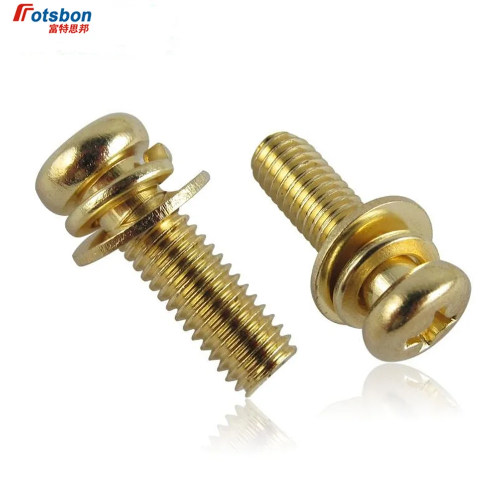M3 Cross Recessed Small Pan Head Screw Single Coil Spring Lock Washer Assemblies Color Zinc Plated Screws Nut DIN6900 ISO10664
M3 Cross Recessed Small Pan Head Screw Single Coil Spring Lock Washer Assemblies Color Zinc Plated Screws Nut DIN6900 ISO10664