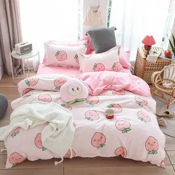 4pcs Luxury Fruit Bedding Sets Cute Duvet Bed Cover Comforter Bed Sheet Twin Full Queen King Size Free Pillowcases
4pcs Luxury Fruit Bedding Sets Cute Duvet Bed Cover Comforter Bed Sheet Twin Full Queen King Size Free Pillowcases