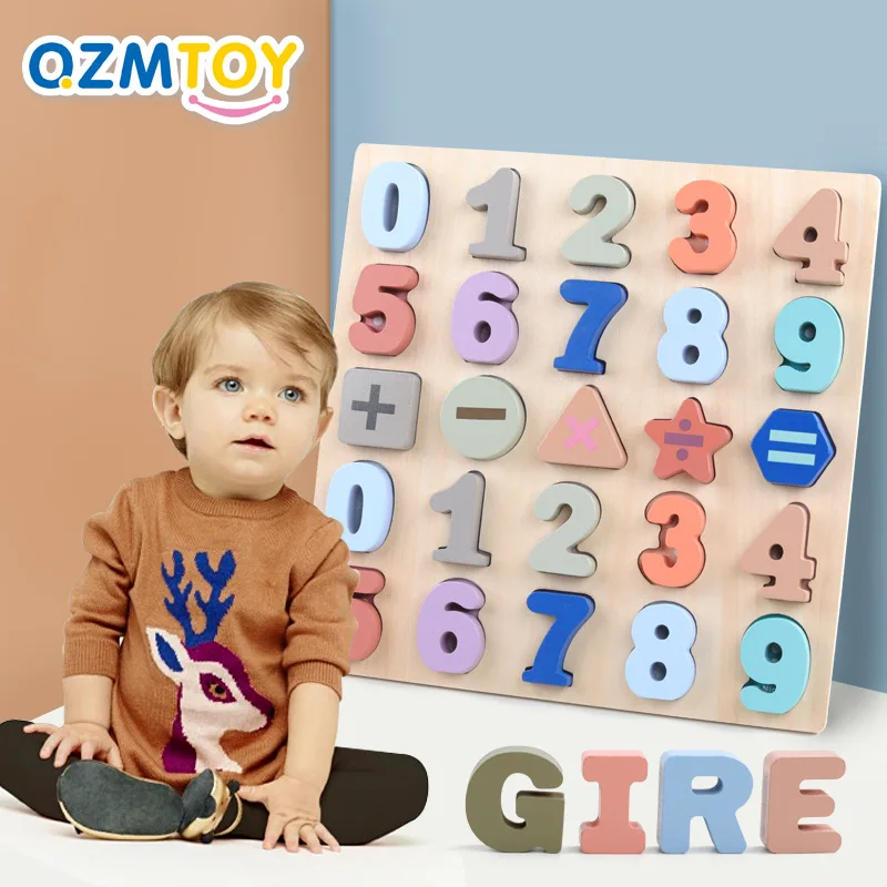 Digital Alphabet Hand Grab Board Puzzle Enlightenment Building Blocks Children's Montessori DIY Puzzle And Wooden Toys Baby Toys
Digital Alphabet Hand Grab Board Puzzle Enlightenment Building Blocks Children's Montessori DIY Puzzle And Wooden Toys Baby Toys