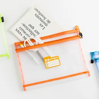 Simple subject classification bag learning office A4 transparent mesh large capacity data storage bag file folder paper storage
Simple subject classification bag learning office A4 transparent mesh large capacity data storage bag file folder paper storage
