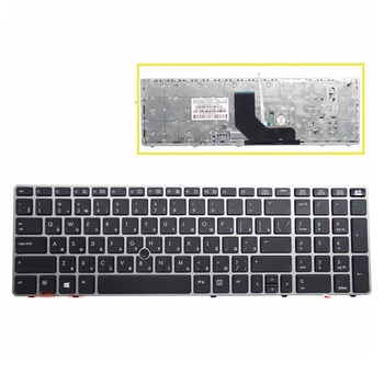 Russian Keyboard for HP EliteBook 8560p 8570P 8560B 6560b 6565b 6560P laptop keyboard With the mouse pole/silver border
Russian Keyboard for HP EliteBook 8560p 8570P 8560B 6560b 6565b 6560P laptop keyboard With the mouse pole/silver border