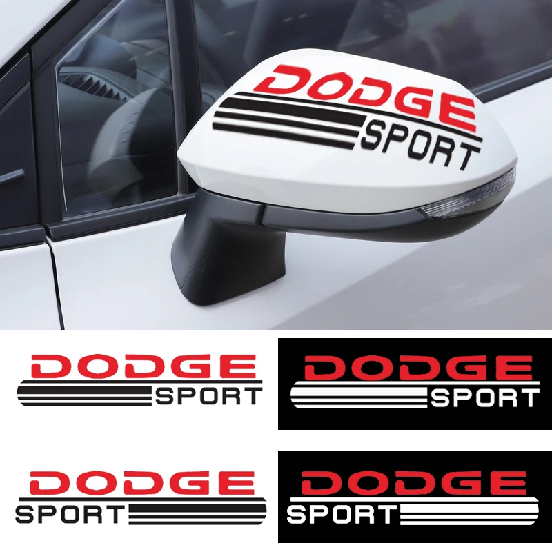 2pcs Car rearview mirror decorative stickers For Dodge Challenger RAM 1500 Charger Avenger Caliber Nitro Accessorie Car goods
2pcs Car rearview mirror decorative stickers For Dodge Challenger RAM 1500 Charger Avenger Caliber Nitro Accessorie Car goods