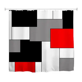 Plaid Bathroom Shower Curtain Polyester Waterproof Shower Curtains Set With 12 Free Hooks 180cm X 180cm
Plaid Bathroom Shower Curtain Polyester Waterproof Shower Curtains Set With 12 Free Hooks 180cm X 180cm