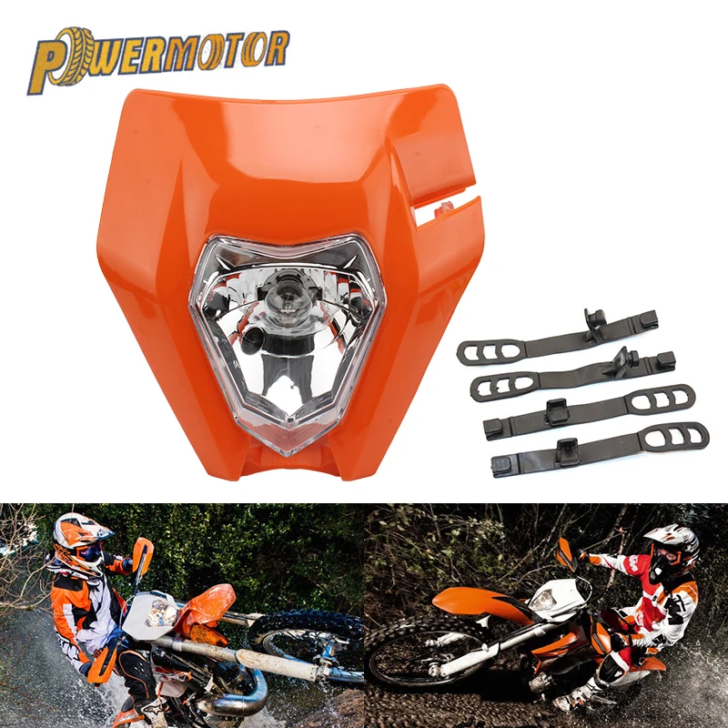 Motorcycle Headlight Supermoto Headlamp For KTM EXC EXCF SXF SX XC XCW XCF XCFW 125 150 250 350 450 530 Enduro Motocross
Motorcycle Headlight Supermoto Headlamp For KTM EXC EXCF SXF SX XC XCW XCF XCFW 125 150 250 350 450 530 Enduro Motocross