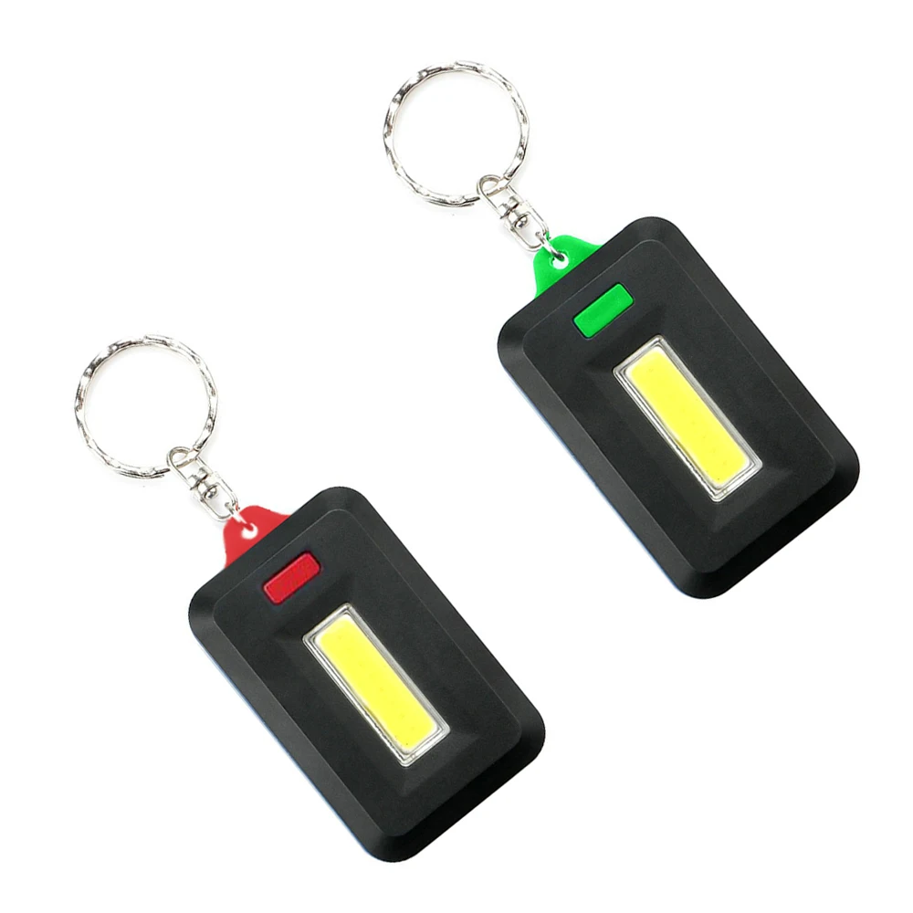 2PCS Mini COB LED Keychain Flashlight 3 Modes Key Chain Portable Keyring Flash Light Lamp Torch Pocket Emergency Light Use 3*AAA
2PCS Mini COB LED Keychain Flashlight 3 Modes Key Chain Portable Keyring Flash Light Lamp Torch Pocket Emergency Light Use 3*AAA
