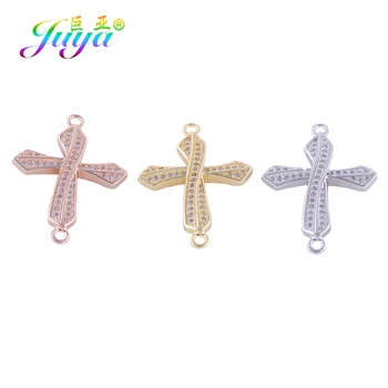 Juya Handmade Religious Jewelry Components Micro Pave Zircon Cross Connectors Accessories For Women Men Christian Jewelry Making
Juya Handmade Religious Jewelry Components Micro Pave Zircon Cross Connectors Accessories For Women Men Christian Jewelry Making