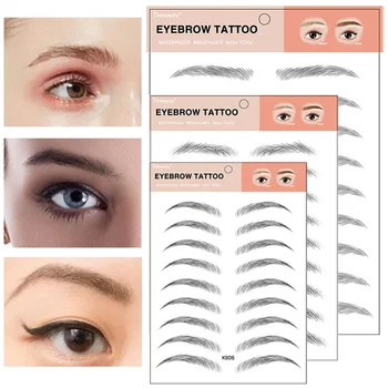 Magic 4D Hair-like Authentic Eyebrows Tattoo Sticker False Eyebrows Waterproof Lasting Water-based Eye Brow Stickers Cosmetics
Magic 4D Hair-like Authentic Eyebrows Tattoo Sticker False Eyebrows Waterproof Lasting Water-based Eye Brow Stickers Cosmetics