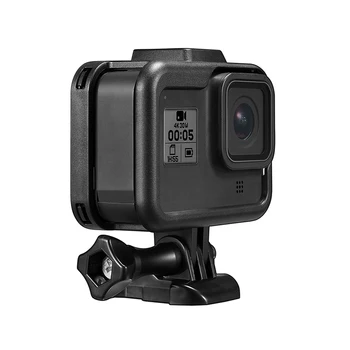 Protective Vlogging Cage for GoPro Hero 8 Black Mount Microphone Vlog Cage Housing Shell Frame Case with Cold Shoe
Protective Vlogging Cage for GoPro Hero 8 Black Mount Microphone Vlog Cage Housing Shell Frame Case with Cold Shoe