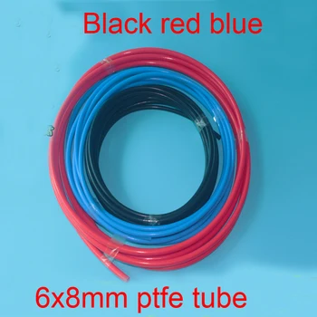 6x8mm 6mm id 8mm od Color PTFE hose Black ptfe tube red ptfe tubing blue ptfe pipe Polytetrafluoroethylene tube
6x8mm 6mm id 8mm od Color PTFE hose Black ptfe tube red ptfe tubing blue ptfe pipe Polytetrafluoroethylene tube