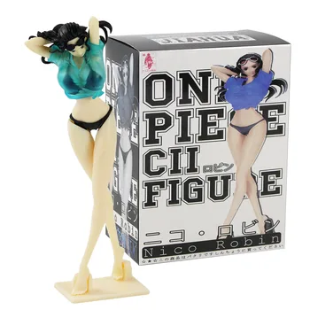 21cm One Piece Nico Robin Swimsuit Ver. Clothes Color Changeable PVC Action Figure Toy
21cm One Piece Nico Robin Swimsuit Ver. Clothes Color Changeable PVC Action Figure Toy
