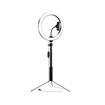 10 Inch Ring Light with Tripod Stand Phone Holder Kit Photo Ring Lamp for Makeup Live Stream YouTube Video with USB Plug 
10 Inch Ring Light with Tripod Stand Phone Holder Kit Photo Ring Lamp for Makeup Live Stream YouTube Video with USB Plug