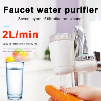 Environmental Water Purifier Faucet Nozzle Kitchen Tool Household Ceramic Percolator White Replacement Filter Bath Swivel Head
Environmental Water Purifier Faucet Nozzle Kitchen Tool Household Ceramic Percolator White Replacement Filter Bath Swivel Head