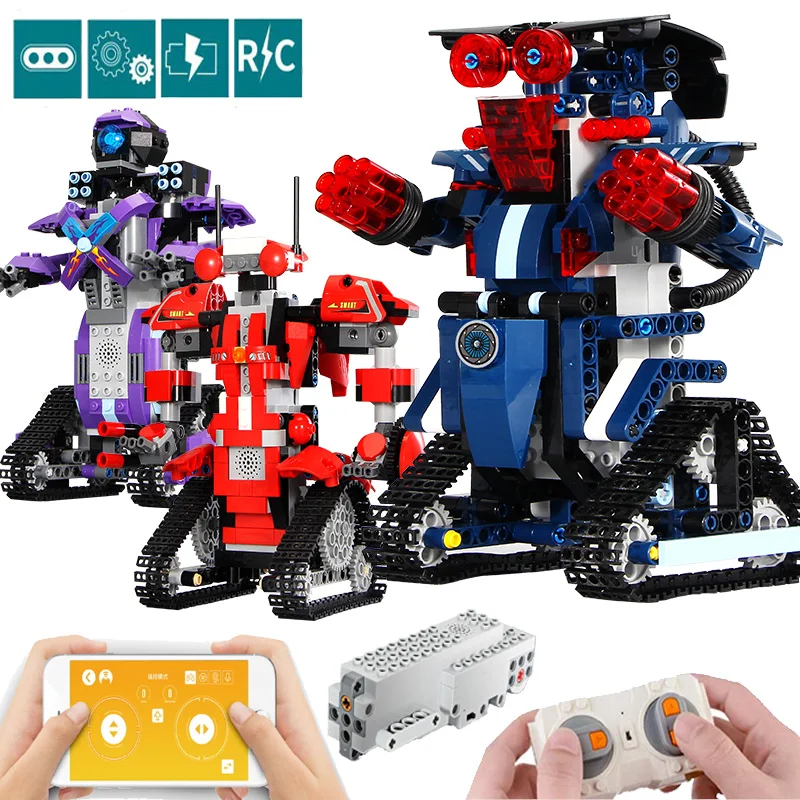 Technic RC Robot Blocks Creative Electric Remote Control Machinery Constructor Building Bricks for Children Xmas Gifts for Kids
Technic RC Robot Blocks Creative Electric Remote Control Machinery Constructor Building Bricks for Children Xmas Gifts for Kids