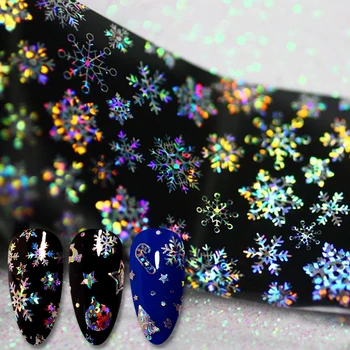 100x4cm Xmas Pattern for Nail Sticker 3D Snowflake Star Laser Glitter Christmas Nail Art Transfer Foils Sticker
100x4cm Xmas Pattern for Nail Sticker 3D Snowflake Star Laser Glitter Christmas Nail Art Transfer Foils Sticker