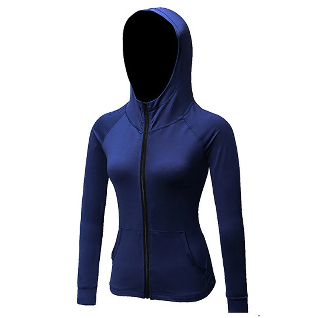 Autumn Ruched Zipper Yoga Shirt Women Sport Tops Sport Hoodies Long Sleeve Keep Running Fitness Coat A6
Autumn Ruched Zipper Yoga Shirt Women Sport Tops Sport Hoodies Long Sleeve Keep Running Fitness Coat A6