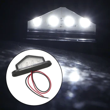 LEEPEE 4LED License Number Plate Light Auto Replacement For Boat Trailer Lorry Truck Rear Tail Lamp Super Bright White 10-30V
LEEPEE 4LED License Number Plate Light Auto Replacement For Boat Trailer Lorry Truck Rear Tail Lamp Super Bright White 10-30V