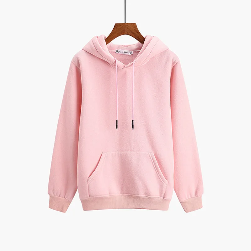 Fashion Men and Women Hooded Sweater Solid Color Autumn and Winter Plus Velvet Long Sleeve Maternity Hoodies Women Coat
Fashion Men and Women Hooded Sweater Solid Color Autumn and Winter Plus Velvet Long Sleeve Maternity Hoodies Women Coat