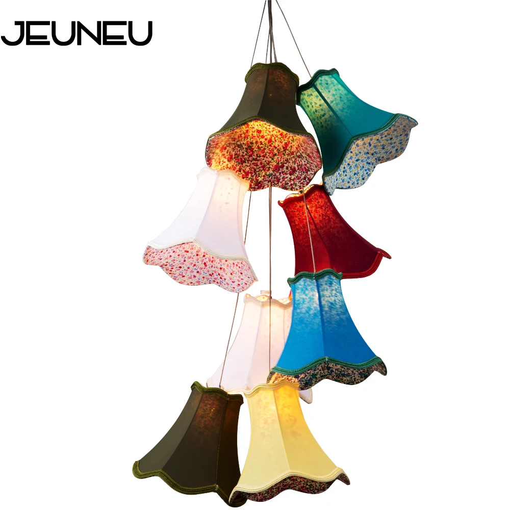 Modern Clusters colourful fabric shade G4 pendant lamp lights led cord/8 Heads DIY lights bedroom Girls children living room
Modern Clusters colourful fabric shade G4 pendant lamp lights led cord/8 Heads DIY lights bedroom Girls children living room