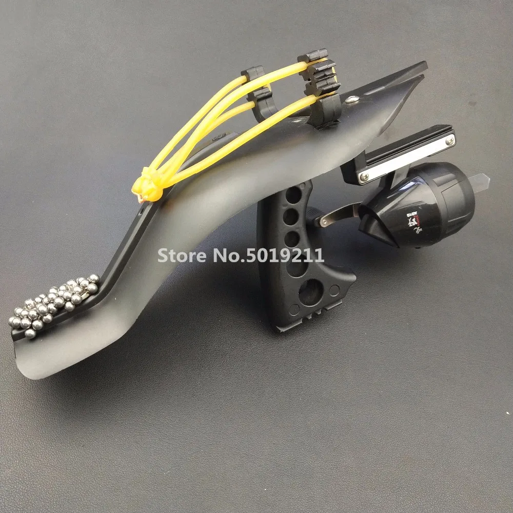High Velocity Hunting Fishing Slingshot Shooting Catapult Arrow Bow Sling Shot Strong slingshot fishing Compound bow Catch Fish
High Velocity Hunting Fishing Slingshot Shooting Catapult Arrow Bow Sling Shot Strong slingshot fishing Compound bow Catch Fish