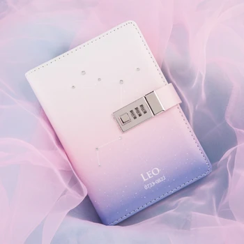 Creative Notebook Constellation Handbook Diary Diamond Decoration Diy Travel Planner Journal Student Girl Code Lock Notebooks
Creative Notebook Constellation Handbook Diary Diamond Decoration Diy Travel Planner Journal Student Girl Code Lock Notebooks