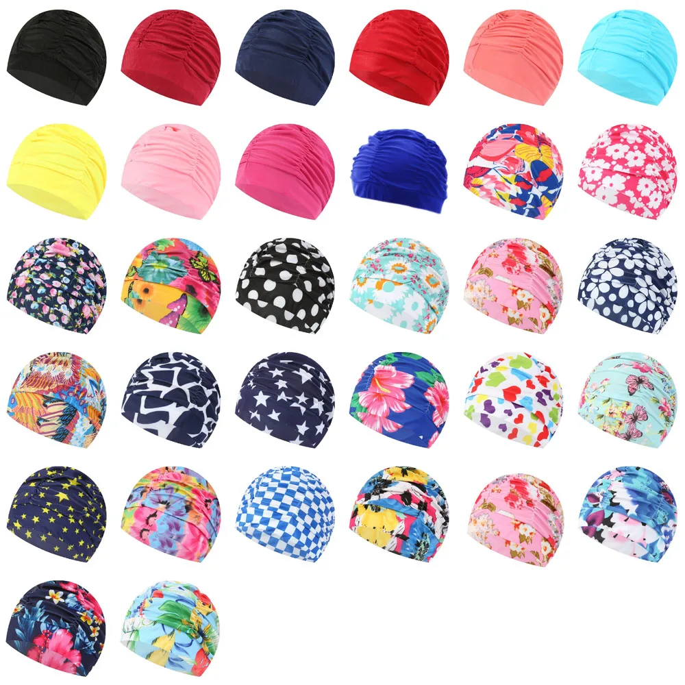 Swimming Hat Women Unisex Girls Long Hair Bathing Cap Swimming Cap Stretch Drape Free Size Swim Pool Sport Elastic Nylon Turban
Swimming Hat Women Unisex Girls Long Hair Bathing Cap Swimming Cap Stretch Drape Free Size Swim Pool Sport Elastic Nylon Turban