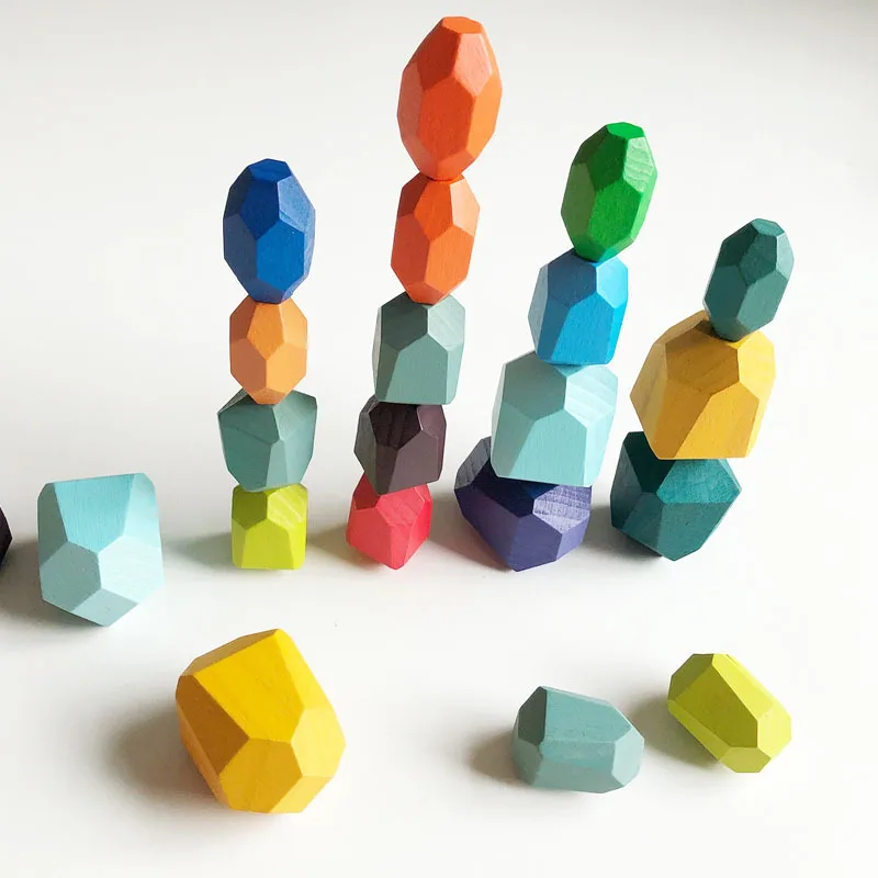 Children's Wooden Colored Stone Jenga Building Block Educational Toy Creative Nordic Style Stacking Game Rainbow Wooden Toy Gift
Children's Wooden Colored Stone Jenga Building Block Educational Toy Creative Nordic Style Stacking Game Rainbow Wooden Toy Gift