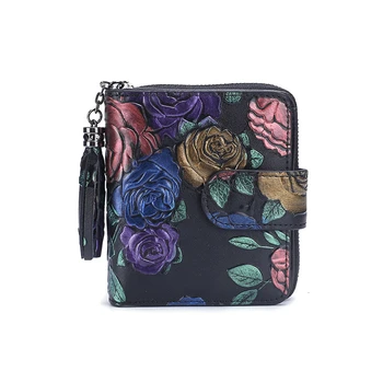 Flower Card Holder Genuine Leather Small Women Wallets Female Womens Wallet Zipper Design With Coin Purse Pockets Mini Walet
Flower Card Holder Genuine Leather Small Women Wallets Female Womens Wallet Zipper Design With Coin Purse Pockets Mini Walet