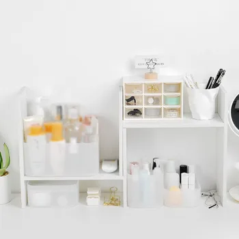 Plastic Organizer Cosmetic Drawers Jewelry Display Box Desktop Makeup Container Bathroom Storage Box Sundries Box
Plastic Organizer Cosmetic Drawers Jewelry Display Box Desktop Makeup Container Bathroom Storage Box Sundries Box