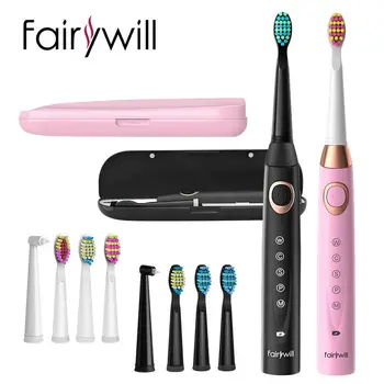 Fairywill Electric Toothbrush Powerful FW508 Sonic Cleaning USB Rechargeable Fast Charge Toothbrush with Timer Adult Whitening
Fairywill Electric Toothbrush Powerful FW508 Sonic Cleaning USB Rechargeable Fast Charge Toothbrush with Timer Adult Whitening