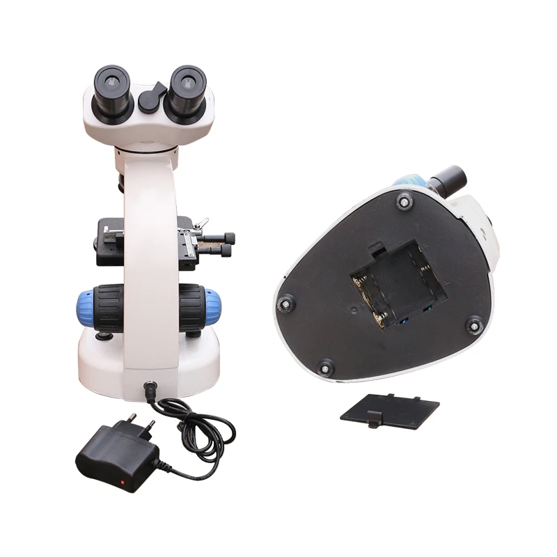 Generic 2000X Binocular Microscope LED Lighted Biological Microscope